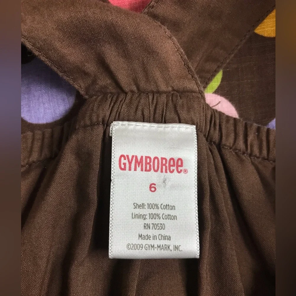 Gymboree multicolor flower